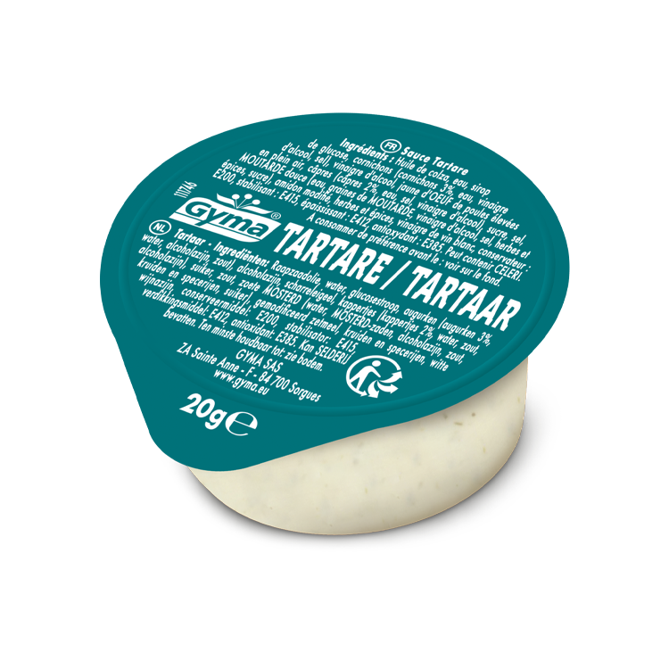 sauce tartare GYMA en coupelle